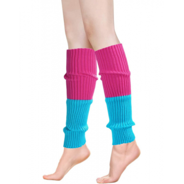 Leg Warmers - Pink/Blue