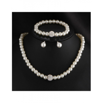 Omega Vintage Pearl 3 pcs Set