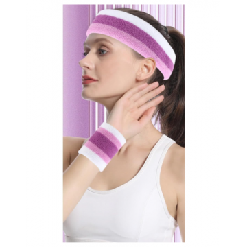 Sweatband Two Toned - Purple