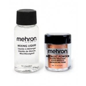 Metallic Powder with Mixing Liquid 30ml - Copper