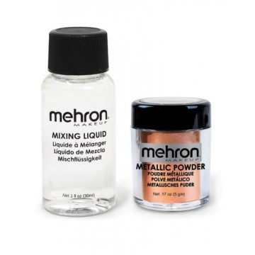 Metallic Powder with Mixing Liquid 30ml - Copper