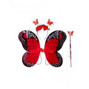Petal Butterfly Wings - Red