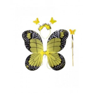 Petal Butterfly Wings - Yellow