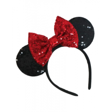 Minnie Mouse Sequin Headband