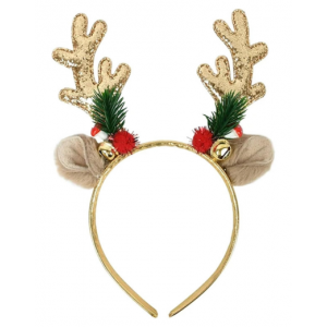 Reindeer Festive Glitter Headband