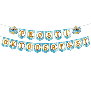 Party Banner Decoration "Prost! Oktoberfest"
