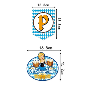 Party Banner Decoration "Prost! Oktoberfest"