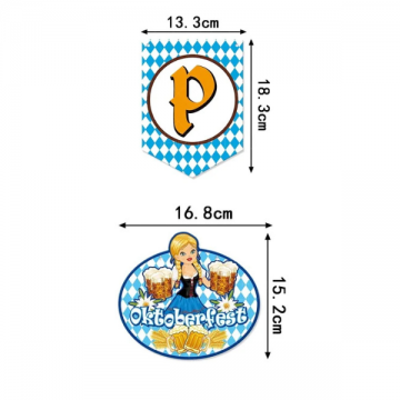 Party Banner Decoration "Prost! Oktoberfest"