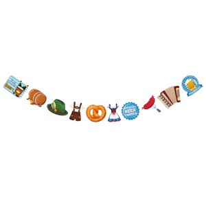 Party Banner Decoration Oktoberfest Spirit