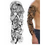 Tattoo Full Sleeve Lion & Anubis