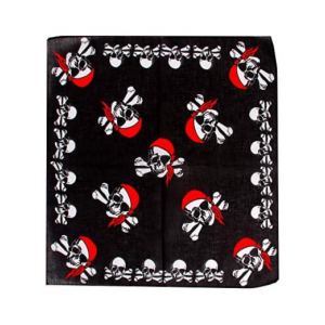 Pirate Bandana Skull & Crossbones