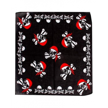 Pirate Bandana Skull & Crossbones