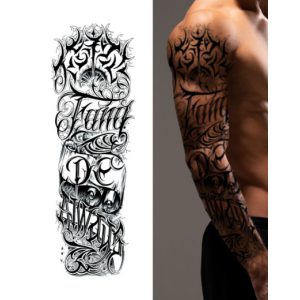 Tattoo Full Sleeve Script