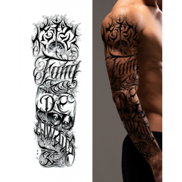 Tattoo Full Sleeve Script
