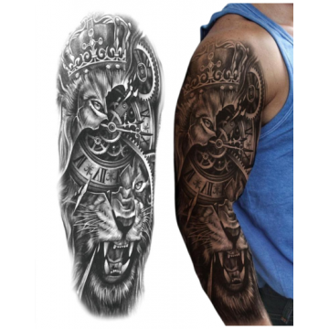 Tattoo Full Sleeve Timeless Lion