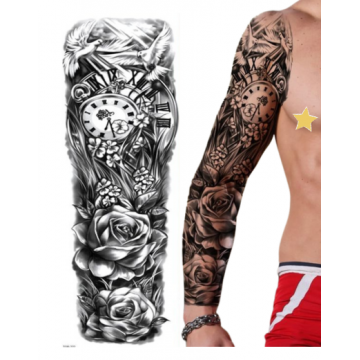 Tattoo Full Sleeve Memento Mori