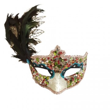 Feathered Masqurade Eyemask (Multicolour)
