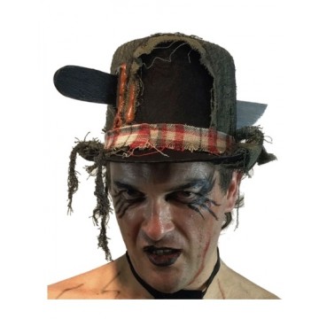 Knife Thru Head Hat