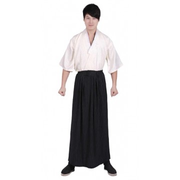 White Vintage Yukata