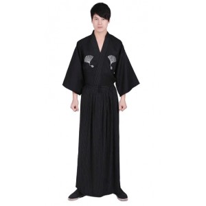 Black Vintage Yukata