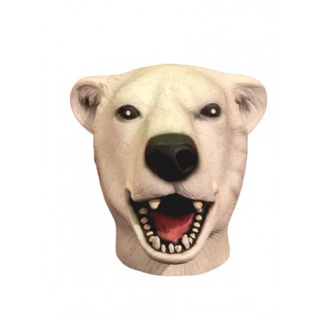 Latex Mask Polar Bear