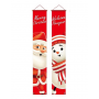 Home/Office Wall Deco Snowman & Santa Claus