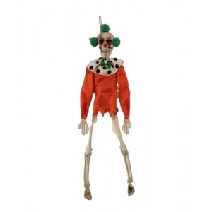 Hanging Small Skeleton Clown