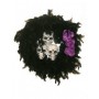 Wreath Feathered Skull
