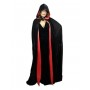Deluxe Velvet & Satin Hooded Cape