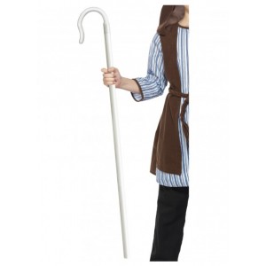 White Shepherd's Crook Cane