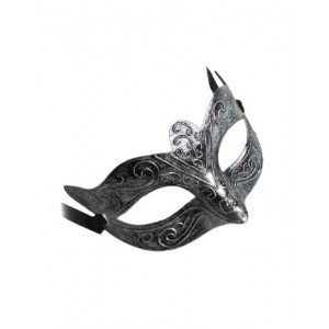 Retro Vintage Masquerade Eye mask - Silver