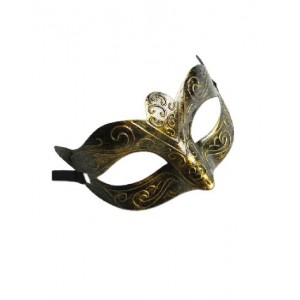 Retro Vintage Masquerade Eye mask - Gold