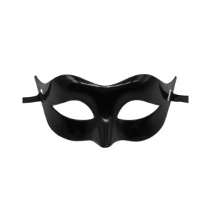 Plain Masquerade Eye mask - Black