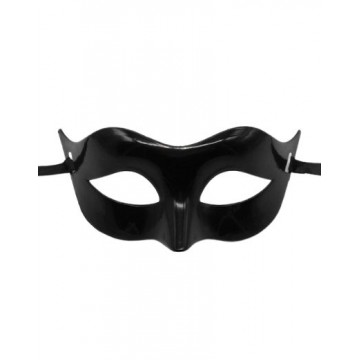 Plain Masquerade Eye mask - Black