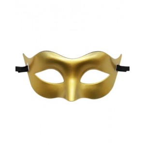 Plain Masquerade Eye mask - Gold