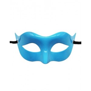 Plain Masquerade Eye mask - Blue