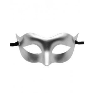 Plain Masquerade Eye mask - Silver