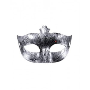 Shiny Crown Eyemask - Vintage Silver