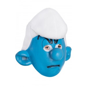 Smurf Grouchy Mask
