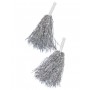 Pom Poms - Silver