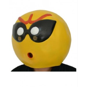 Latex Mask Emoji Cool