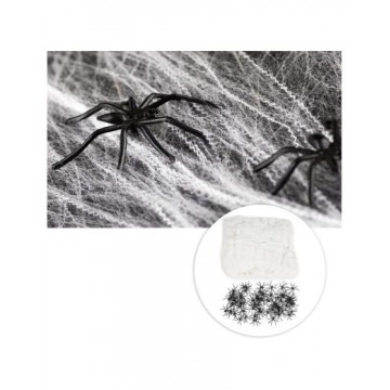 Spider Web with Spiders 100g