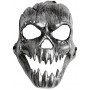Scary Skeleton Mask - Silver