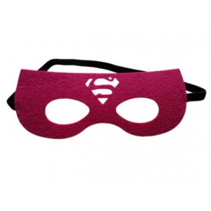 Supergirl Dark Pink - Eye Mask