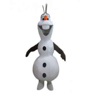Olaf The Snowman Mascot