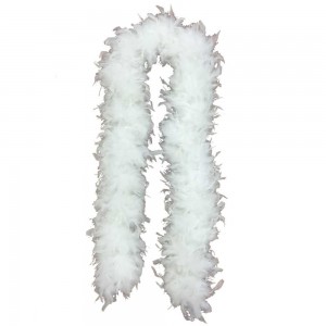 Feather Boa - White