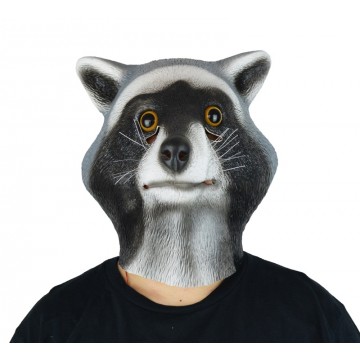 Latex Mask Raccoon