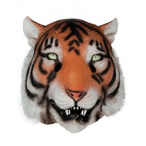 Latex Mask Tiger