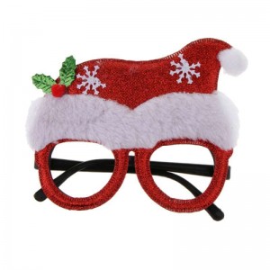 X-Mas Santa Hat Glasses