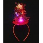 Christmas Tree Headband - Red